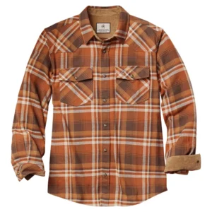 Men's Shotgun Western Flannel Shirt