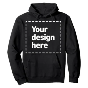 Custom Photo Hoodie – Personalized Pullover with Your Image & Text