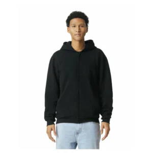 American Apparel Reflex Fleece Full Zip Hoodie – Unisex Eco-Friendly Sweatshirt