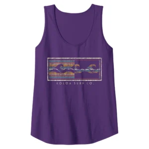 Koloa Surf Three Waves Logo Tank Top – Lightweight Graphic Surf Apparel for Men