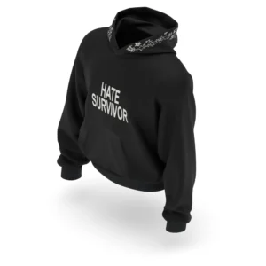 Hate Survivor Hoodie – Official Drake Merch Heavyweight Fleece Pullover Unisex