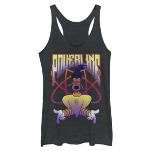 A Goofy Movie Powerline Women's Racerback Tank Top