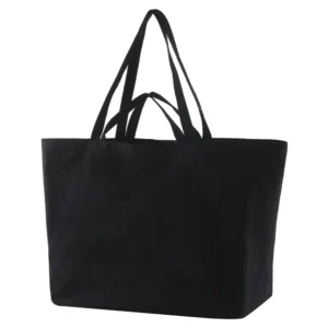 27 Inch Extra Large Canvas Shopping Bags Jumbo Heavy Duty Reusable Grocery Bags Bulk Blank Tote Bags with Double Handle