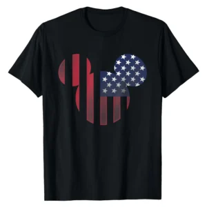 Disney Mickey Mouse Americana Ears T-Shirt - Patriotic Mickey Tee