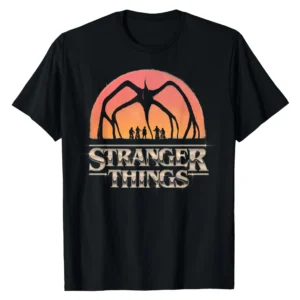 Stranger Things Season 5 Towering Mind Flayer Distressed T-Shirt