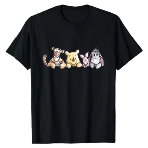 Disney Winnie The Pooh Sketch Style T-Shirt